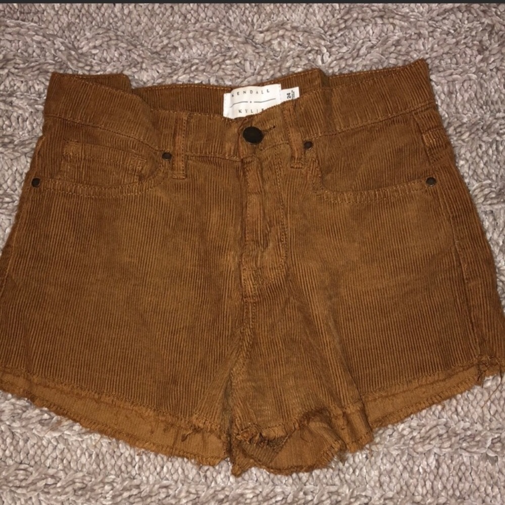 GREEN AEROPOSTALE SHORT AND BROWN PACSUN SHORTS